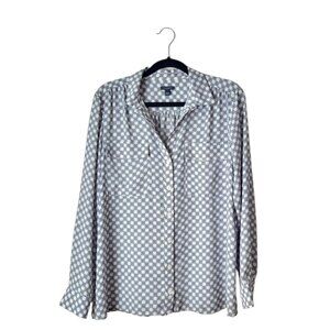 Ann Taylor Colorful Polyester Blouse